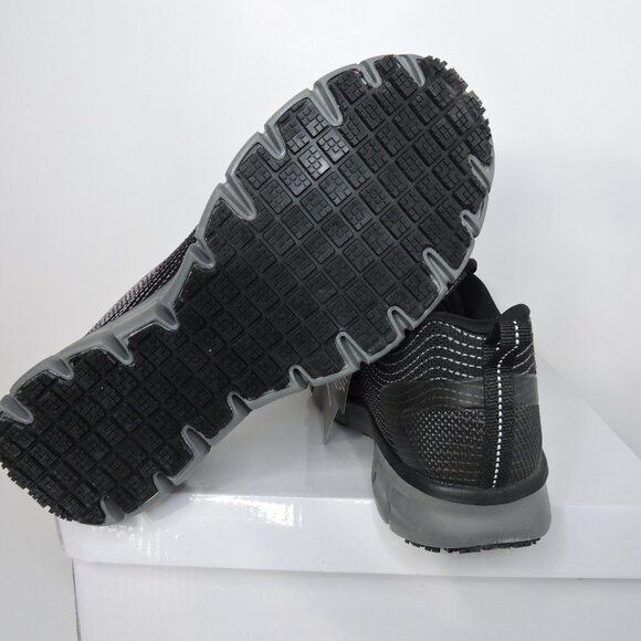 Skechers safety toe shoes, Slip Resistant, Woman's Size 7, Black. brand new - Picture 5 of 5